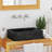 Bathroom Basin, Vessel Sink, Handmade, Naturally Varied Color Tone, Black, 17.7''x11.8'', Marble-89181337