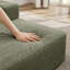 Chaise longue convertible en velours côtelé moelleux avec rangement et support à ressorts, canapé-lit peu encombrant-1212794339-1212794343