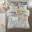 Ensembles de literie confortables en coton, motif floral, grand