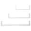 Abdulkadir 3 Piece Solid Wood Floating Shelf Set-430559474-430559475