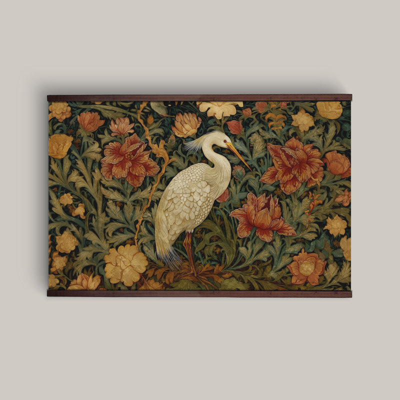 Tapisserie Heron, H 32 po x l 48 po