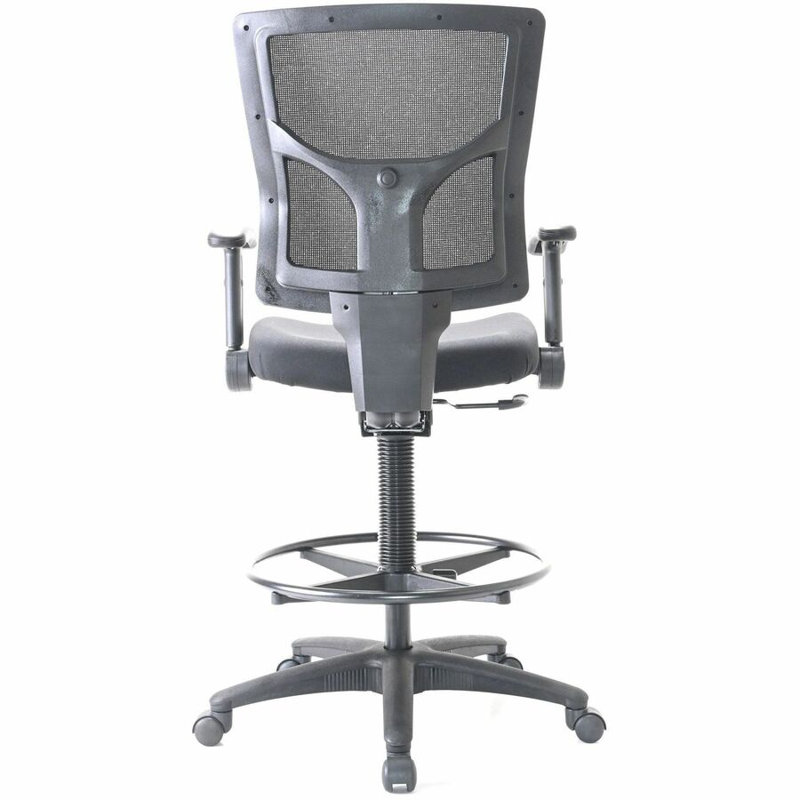 Fauteuil de direction Sadie Seating en cuir - Assise noire - Matériau du siège : cuir - Structure chromée - Dossier haut - Piètement à 5 branches - Noir - 1 unité