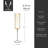 Laurel Crystal Champagne Flutes