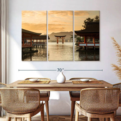 Famous Itsukushima Shrine