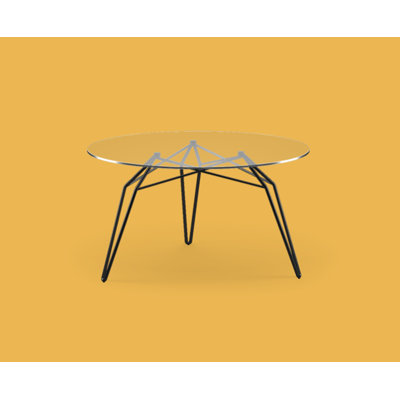 Sanibel Glass Top Single Coffee Table