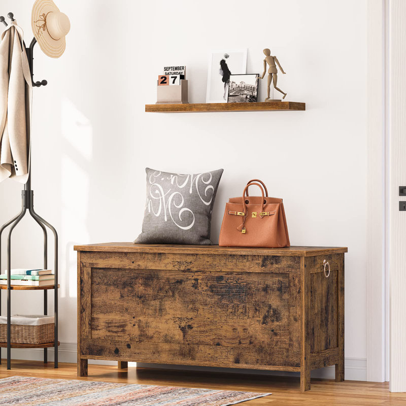 Maurine Blanket Chest, Rustic Brown