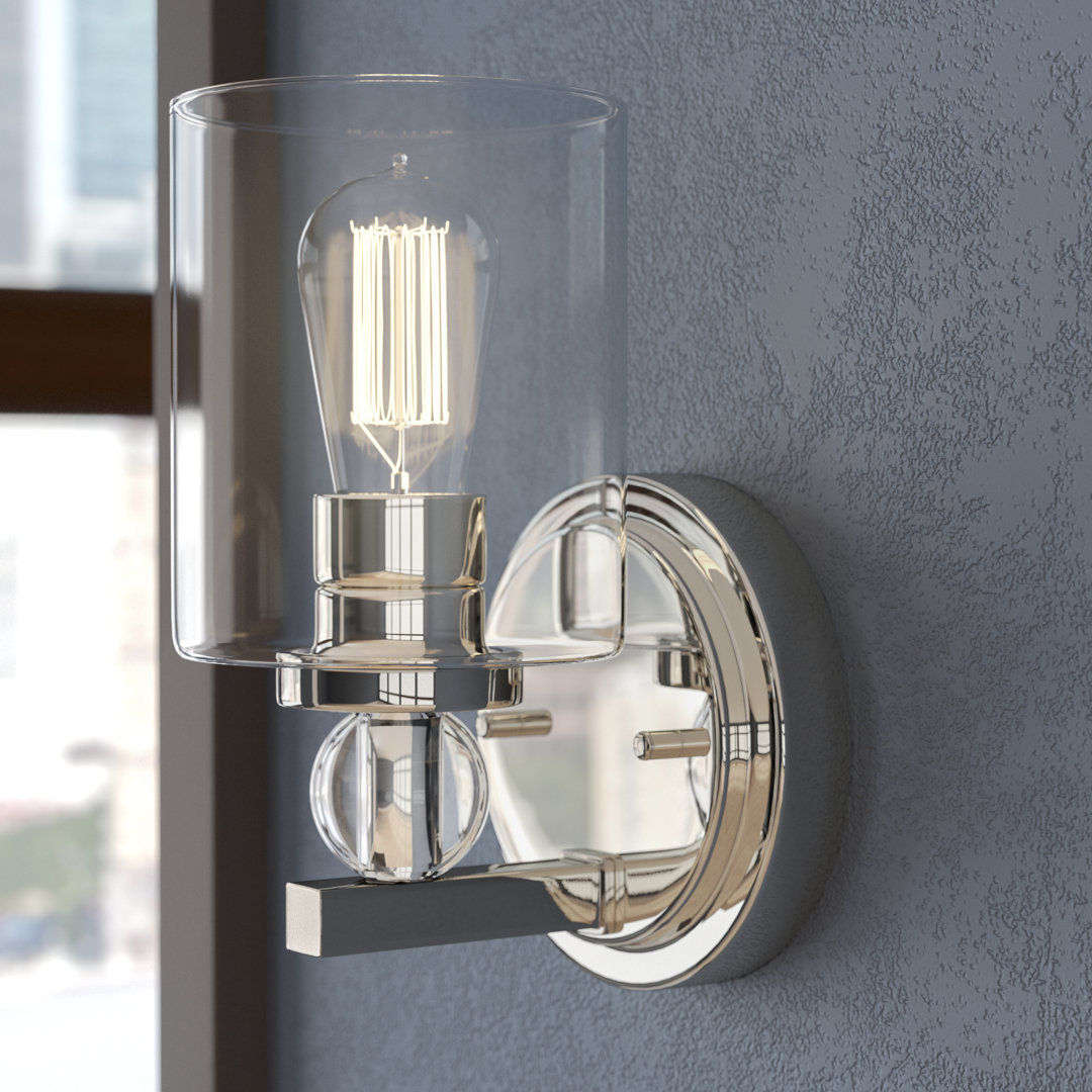 Ivy Bronx Friedman Polished Nickel Led Vanity Light Ivy Bronx