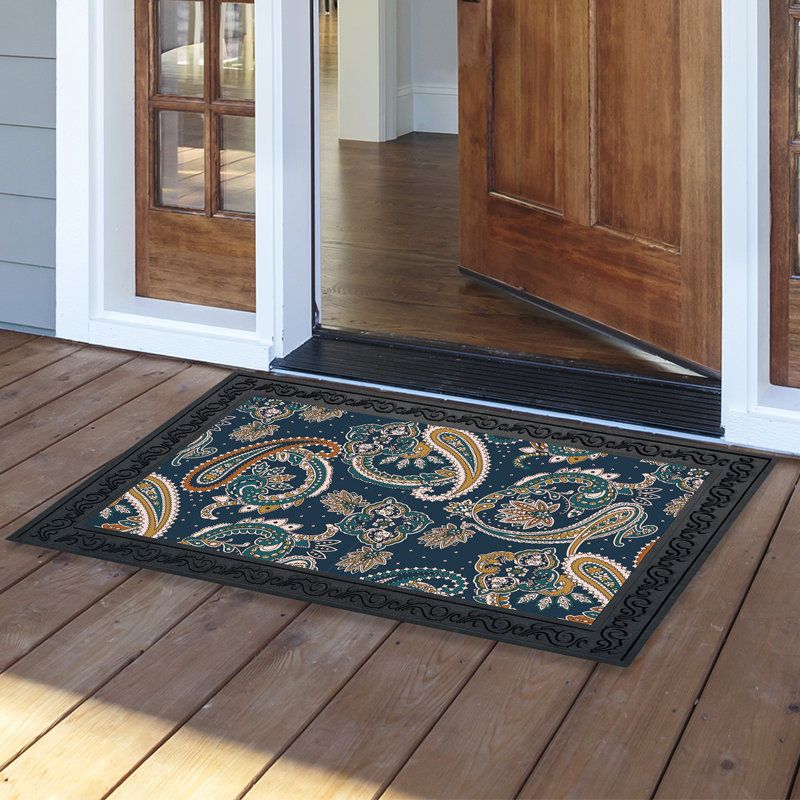 Paisley Doormat