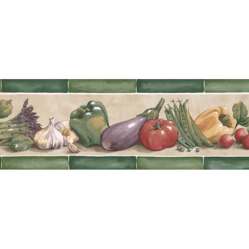 Bordure de papier peint L 15 pi x l 7 po