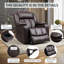 Fauteuil inclinable électrique Power Lift pour personnes âgées-813635647