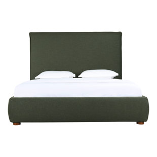 Haneul Cane Bed Joss & Main Color: Black, Size: Queen