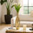 Striking Contemporary Decorative Table Vase for Home Decor, Modern Flower Vase with Elongated Form and Artistic Cut-Out Design, Perfect for Fresh or Faux Floral Arrangements in Any Living Space-760417637-760417636