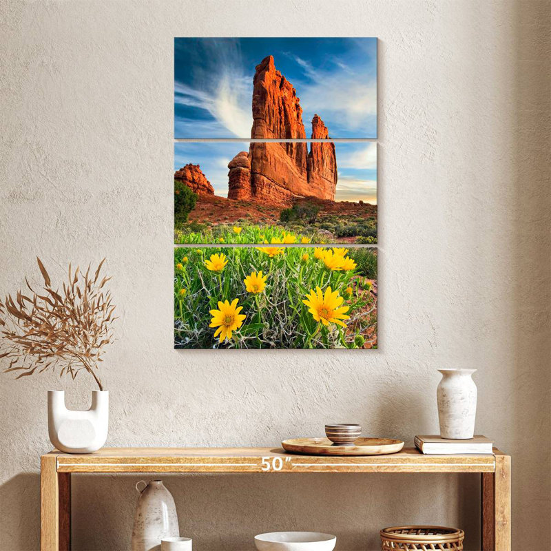 Alvord Courthouse Towers, 38" H x 24" W