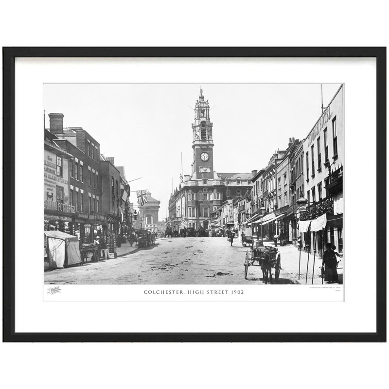 Colchester, High Street 1902 by Francis Frith - Single Picture Frame Print, 45cm H x 60cm W x 2.3cm D