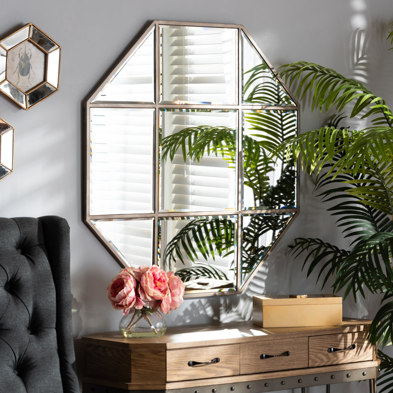 Metal Flat Wall Mirror