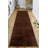 Custom Size Anti Slip Medium Profile Cut Pile Solid Copper Brown Jehona Runner Rugs by Feet-1219944203