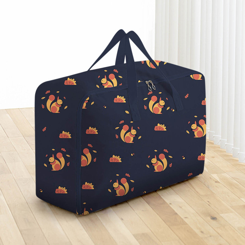 Très grands sacs de rangement réutilisables avec poignées et fermetures à glissière robustes, sac de rangement lavable robuste, garde-robe, rangement sous le lit, couverture