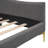 Upholstered Daybed With Headboard And Armrest, Support Legs-515242824-515242838