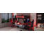 Twin Size Bunk Bed With Two Built-In Gaming Desks, Usb Desktop Ports & Pegboard Organizer-1783103606-1783103605