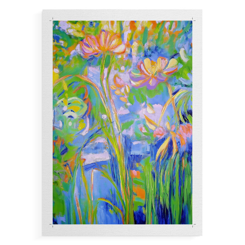 Série FLORAL DCXXVII - Impression sur toile seulement - NON CADRE