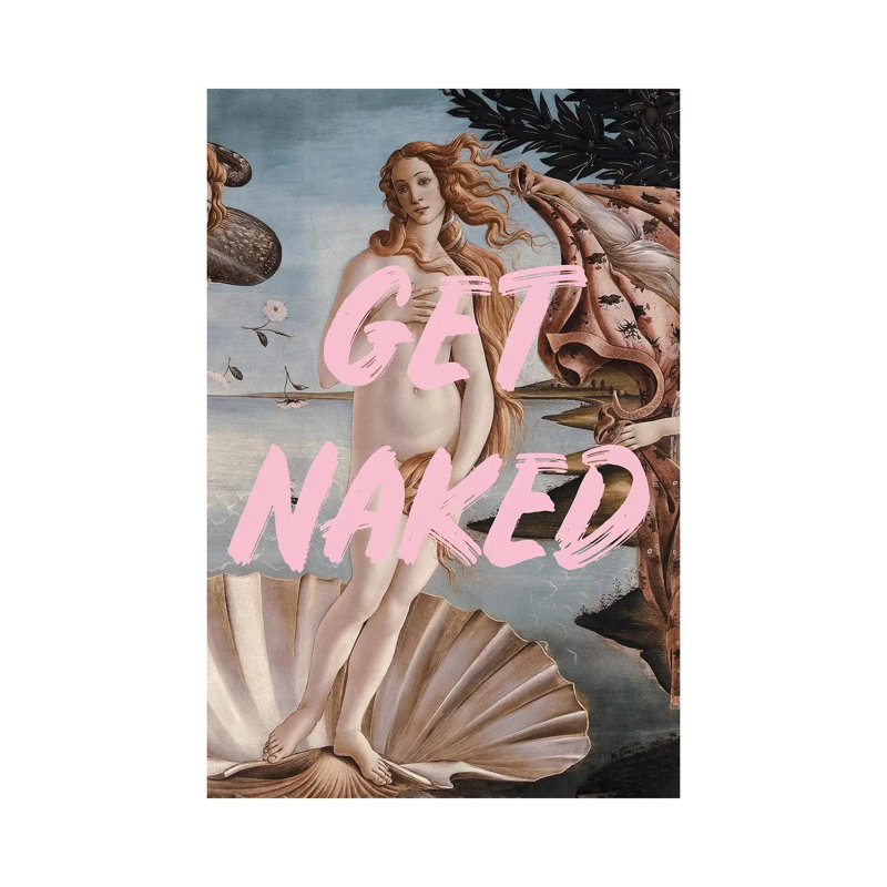 Venus Print - Wrapped Canvas Print, 30.48cm H x 20.32cm W x 1.91cm D
