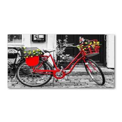 City Bike - Wrapped Canvas Print