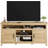 Farmhouse TV Stand with Cabinet Doors, Entertainment Center with Adjustable Shelves, Media Console for Living Room-1162203152-1163813231