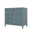 Armoire de meuble-lavabo 36 po, avec lavabo en céramique, 3 tiroirs-120332102-120332098