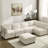 Modular Sectional Sofa U Shaped Modular Couch With Reversible Chaise Modular Sofa Sectional Couch,6- Seat Convertible Sofa-2124046318