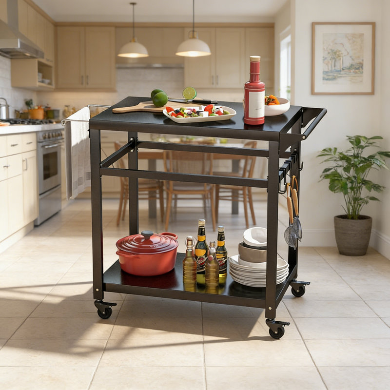 Metal Bar Cart