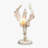 Beige + White + Yellow Plastic + Resin + Manufactured Wood Free form Floor Lamps-118377203