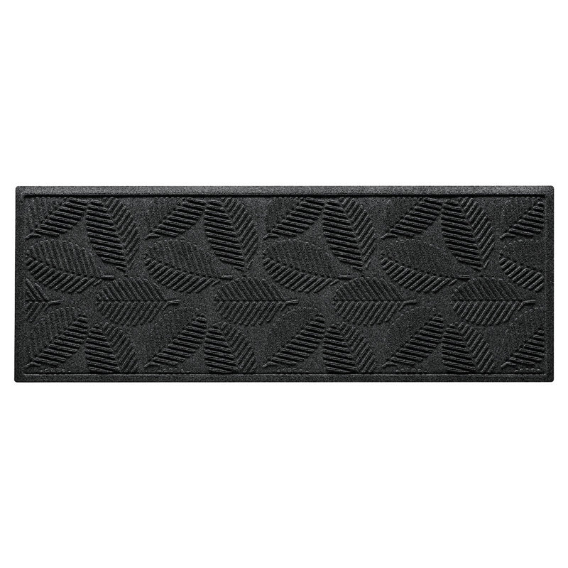 Tapis de couloir d'intérieur pour l'extérieur 22 po x 60 po WaterHog® Deanna, Gris anthracite, L 22 po x L 60 po