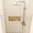 36 In. W X 72 In. H Pivot Semi-Frameless Shower Door In Brushed Nickel Finish-120047404