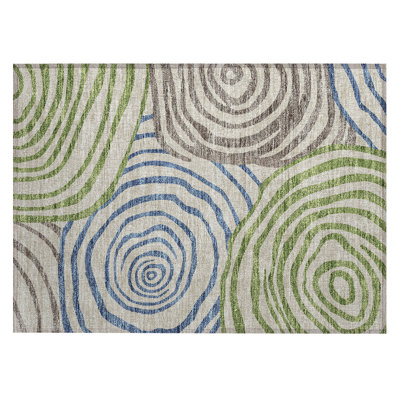 Leis Abstract Indoor Rug