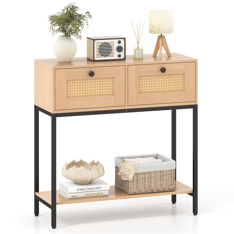 80cm Console Table, Natural