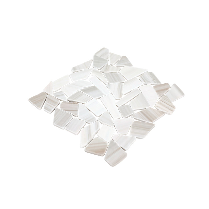 Itona Tile 12” x 12” Tumbled Natural Stone Pebble Mosaic Floor and Wall Tile (10 PC Per Carton) (9.69 SQFT Per Carton)