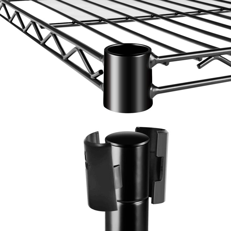 Étagère Paetin, Noir, H 61,02 po x l 35,83 po x P 14 po