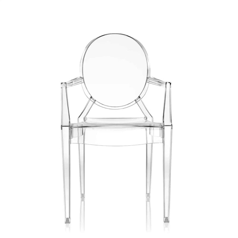 Chaise avec accoudoirs empilable Loydie