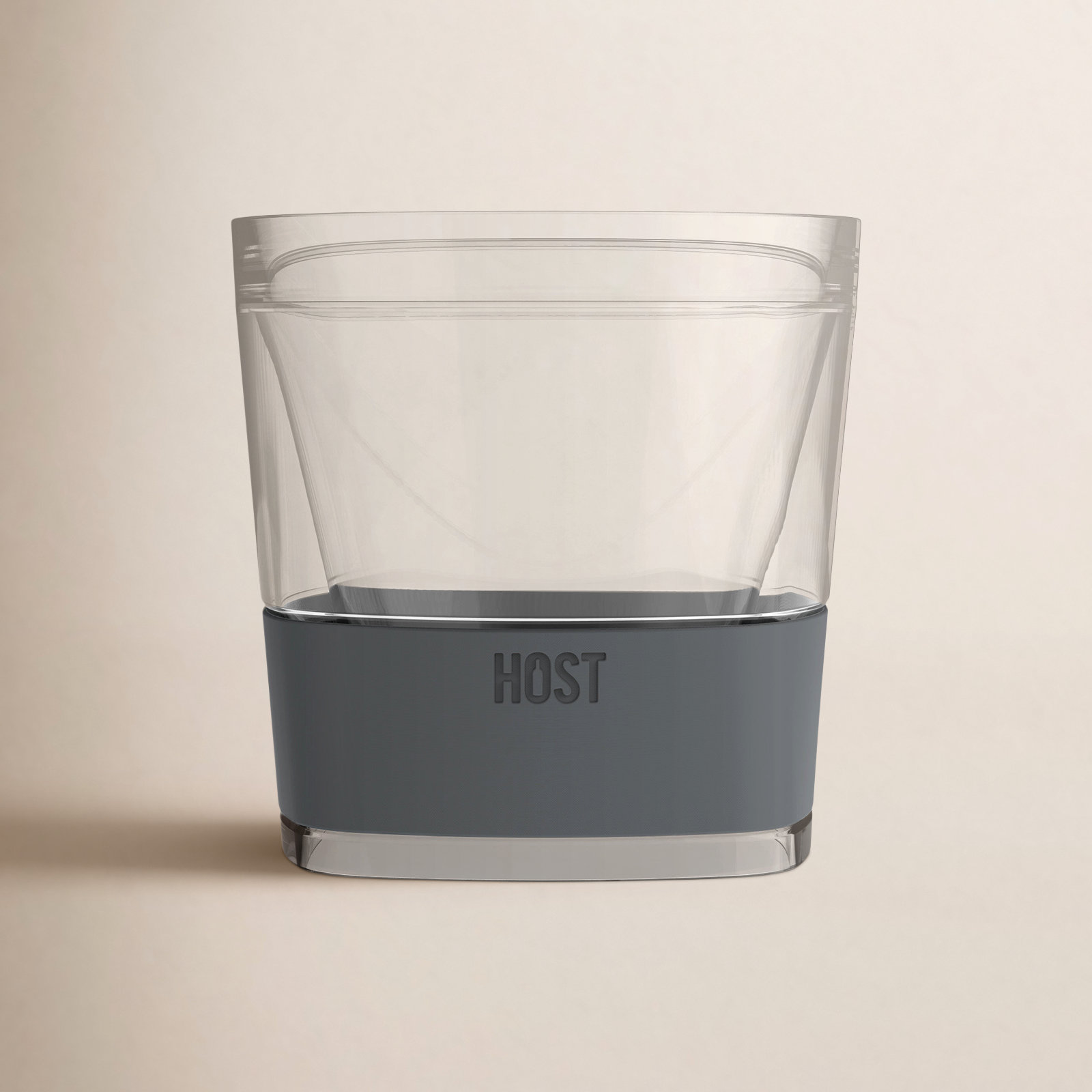 Whiskey FREEZE Cooling Cup in Smoke, Gray