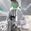 Bidet avec barre de maintien en acier inoxydable-71242959