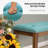 Polyester Blend Upholstered Bench