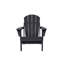 Chaise Adirondack pliante avec table d'appoint, ensemble de chaises Adirondack à texture de bois (comprend 2 chaises et 1 table)-750034443