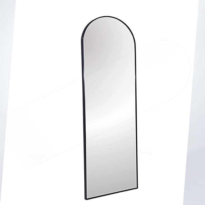 Miroir pleine grandeur 71 pouces, 71,05 po x 27,55 po, Noir