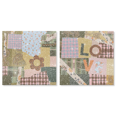 Retro Scarf Set Set by Oliver Gal