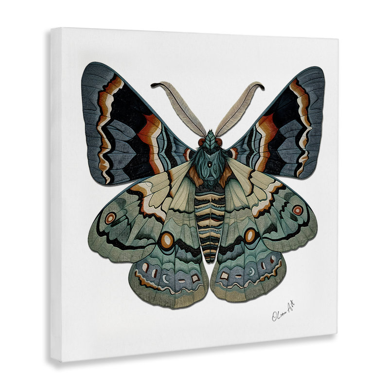 Art mural sur toile "Symbole du changement" par Lena Owens, H 36 po x l 36 po