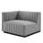 Modway Conjure Channel Tufted Upholstered 6-Piece Sectional Sofa-76353323