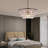 7 - Light Dimmable Tiered Chandelier