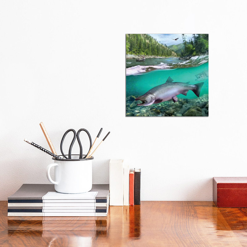 River Kings by Giordano Studios - Wrapped Canvas Print, 30.48 cm H x 30.48 cm W