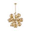 Troy Lighting Ellory 13 Light Chandelier in Patina Brass-1619250553