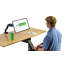 Support pour écran double avec support inclinable, pivotant et rotatif Uncage ergonomics mm